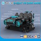 6 cine dinámico virtual de la máquina de juego de la realidad de la aventura de los asientos 3.8KW/9D Vr
